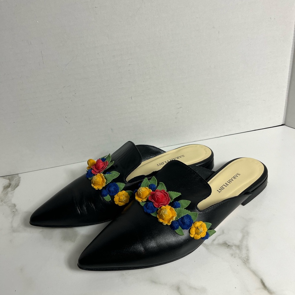 Sarah Flint Still Life Slides Leather leather Mules size 38